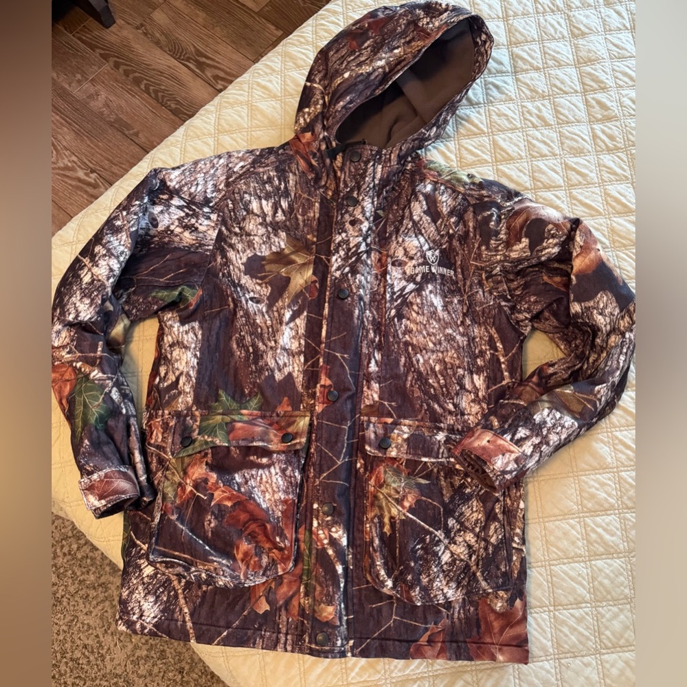 Game Winner Men's Camouflage Field Jacket size L